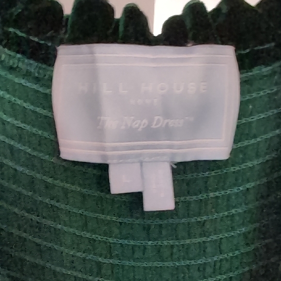 Hill House Emerald Green Velvet Nap Dress - Picture 2 of 3